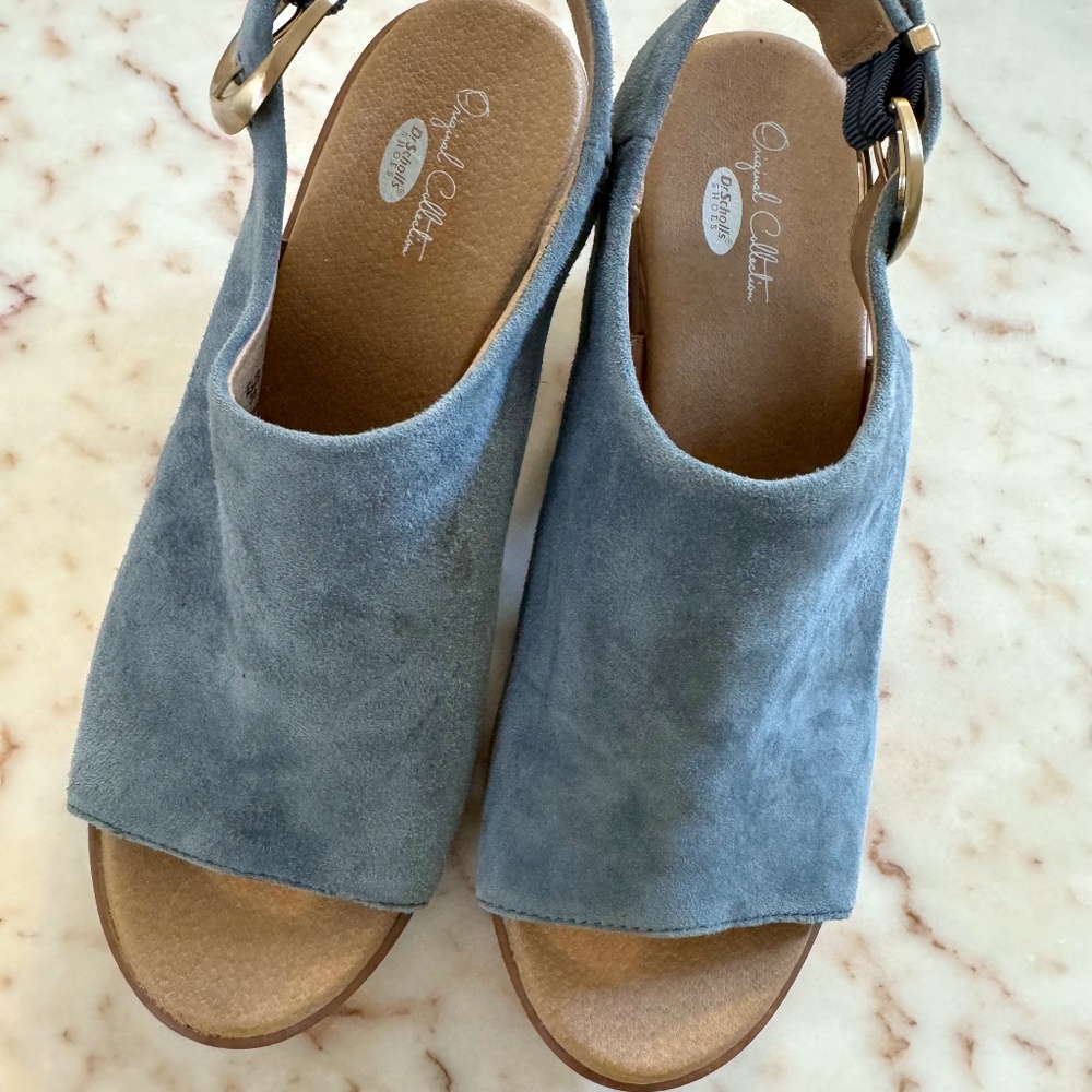 Dr. Scholl's Original Collection Buckled Open-Toed Mule Clog